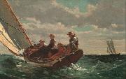 Winslow Homer Breezing up (mk09) oil